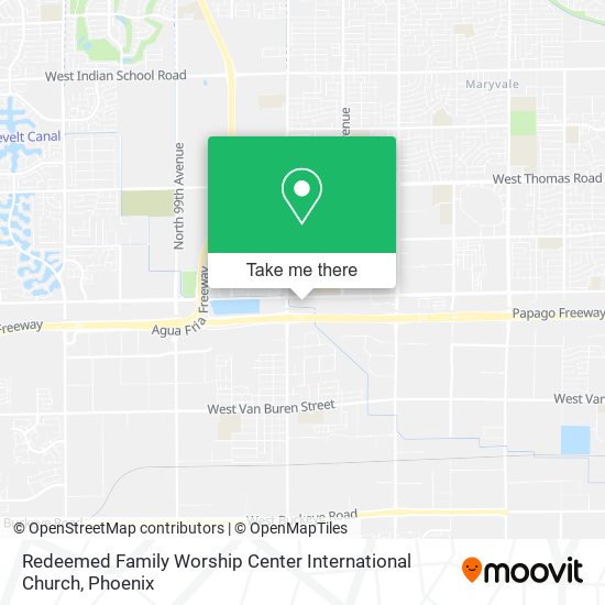 Mapa de Redeemed Family Worship Center International Church