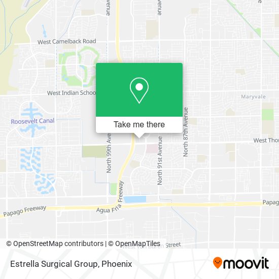 Mapa de Estrella Surgical Group