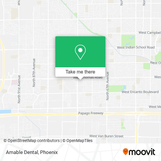 Amable Dental map