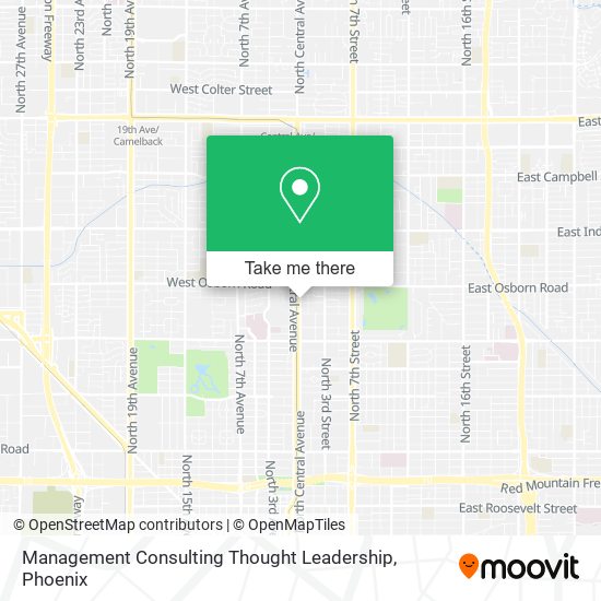 Management Consulting Thought Leadership map