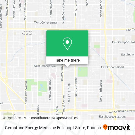 Gemstone Energy Medicine Fullscript Store map