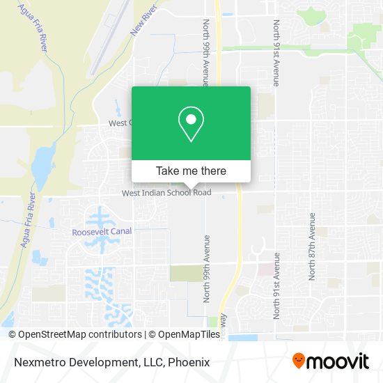 Mapa de Nexmetro Development, LLC