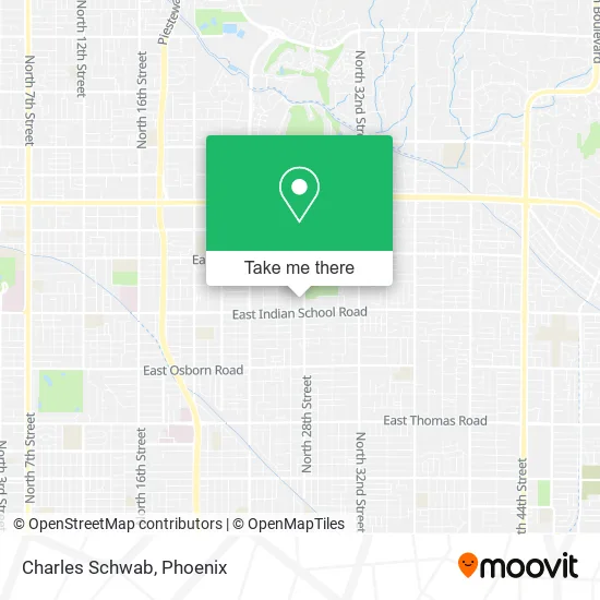 Mapa de Charles Schwab