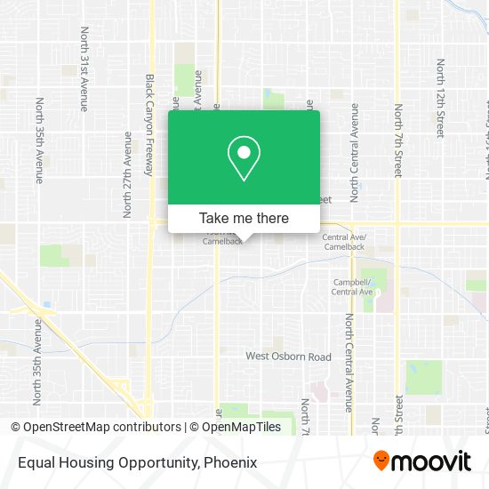 Mapa de Equal Housing Opportunity