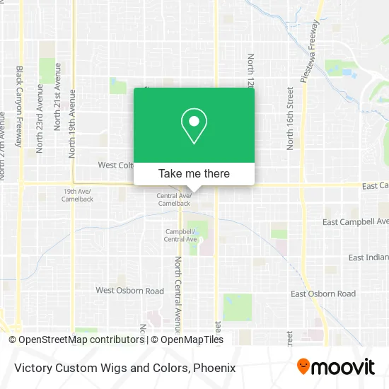 Mapa de Victory Custom Wigs and Colors