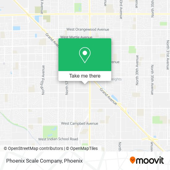 Phoenix Scale Company map