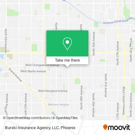 Burski Insurance Agency, LLC map