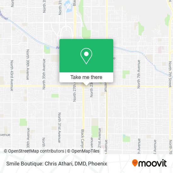 Smile Boutique: Chris Athari, DMD map