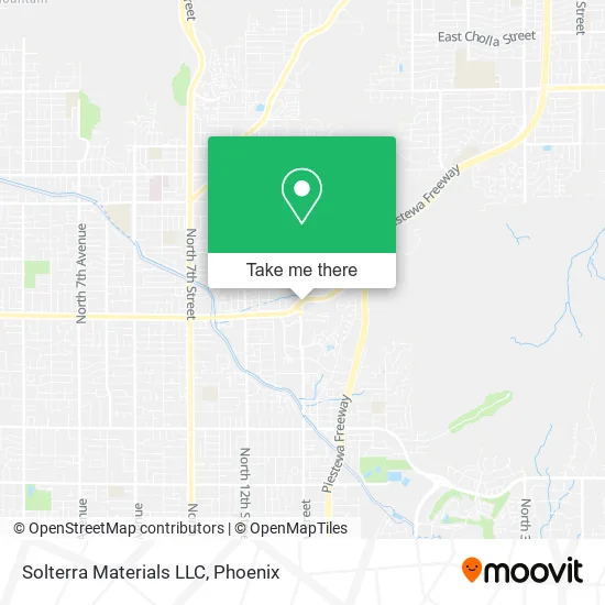 Solterra Materials LLC map