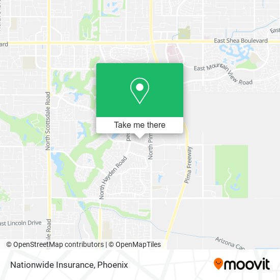 Nationwide Insurance map