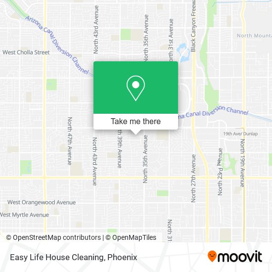 Easy Life House Cleaning map
