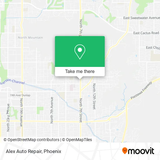 Alex Auto Repair map