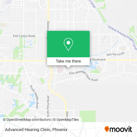 Advanced Hearing Clinic map