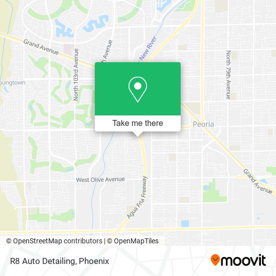 R8 Auto Detailing map