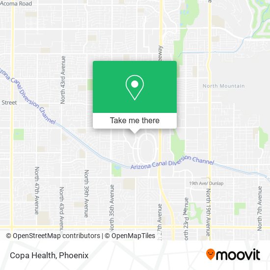 Copa Health map