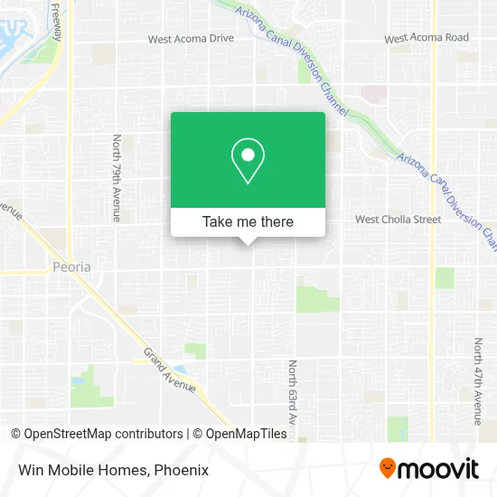 Win Mobile Homes map