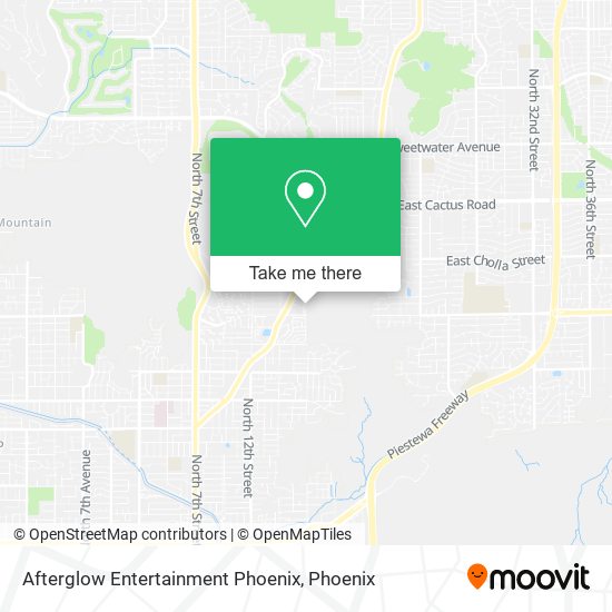 Afterglow Entertainment Phoenix map