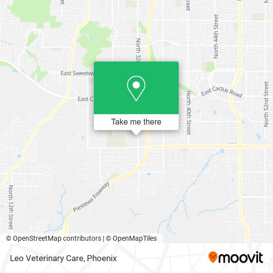 Leo Veterinary Care map