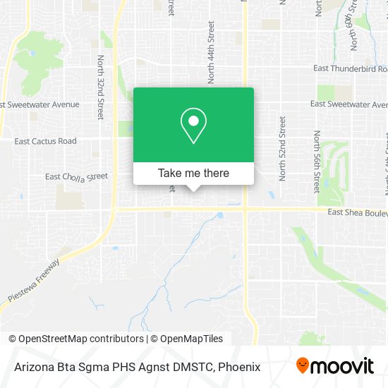Arizona Bta Sgma PHS Agnst DMSTC map
