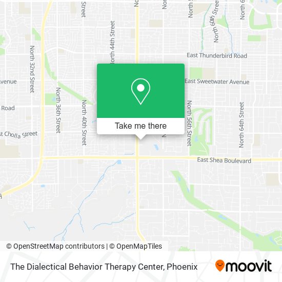 The Dialectical Behavior Therapy Center map