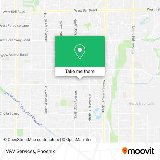 V&V Services map