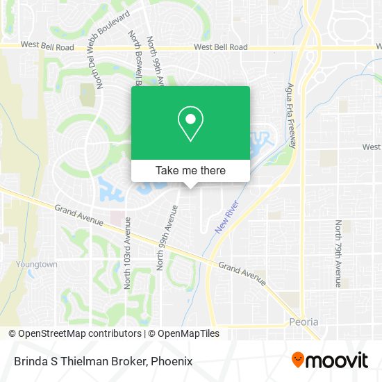 Brinda S Thielman Broker map