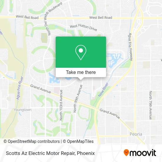 Scotts Az Electric Motor Repair map