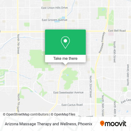 Mapa de Arizona Massage Therapy and Wellness