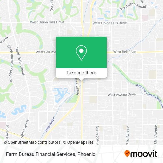 Farm Bureau Financial Services map