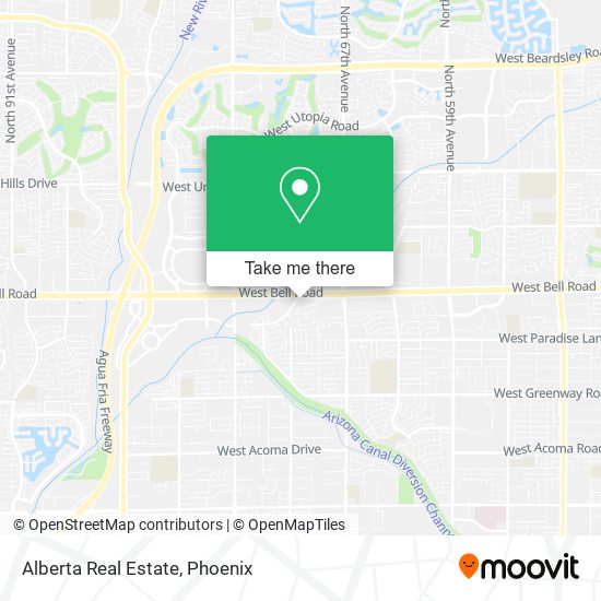 Alberta Real Estate map
