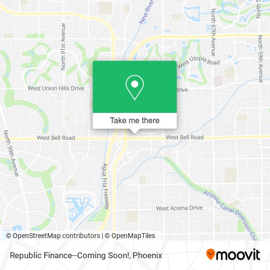 Republic Finance--Coming Soon! map