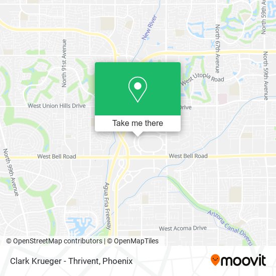 Clark Krueger - Thrivent map