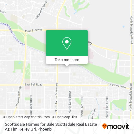 Scottsdale Homes for Sale Scottsdale Real Estate Az Tim Kelley Gri map