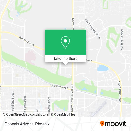 Phoenix Arizona map