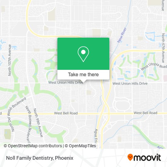 Noll Family Dentistry map