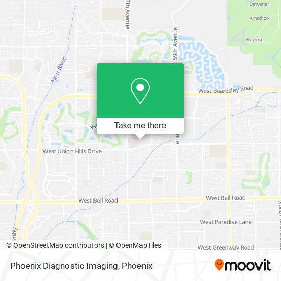 Phoenix Diagnostic Imaging map