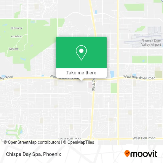Chispa Day Spa map