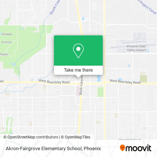 Akron-Fairgrove Elementary School map
