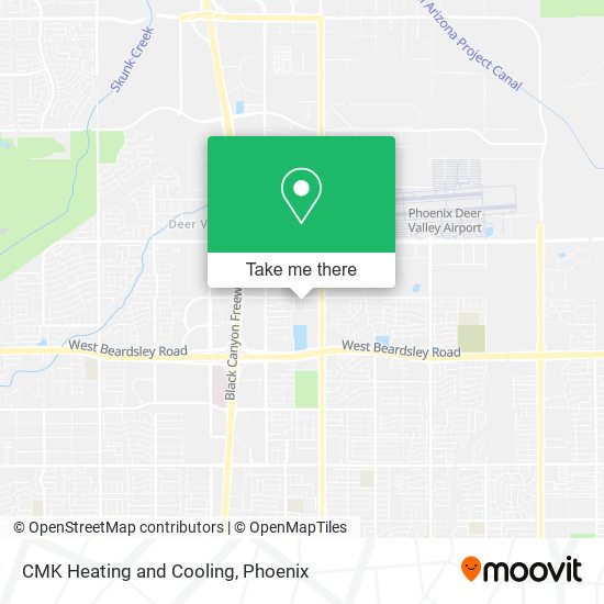 CMK Heating and Cooling map