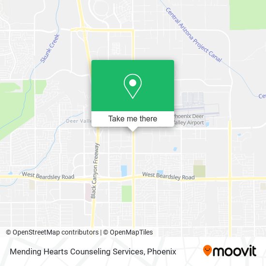 Mending Hearts Counseling Services map