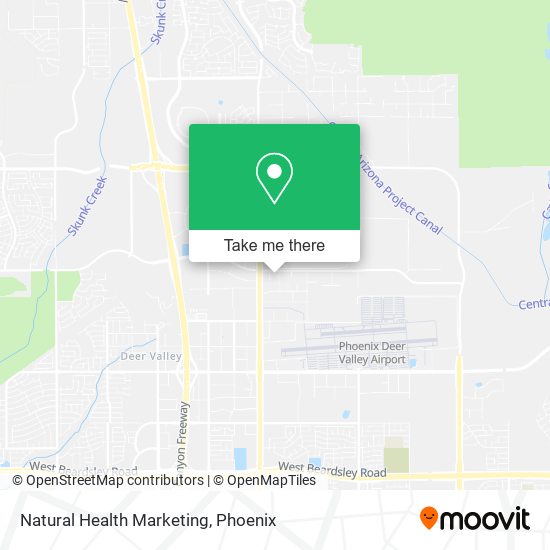 Natural Health Marketing map