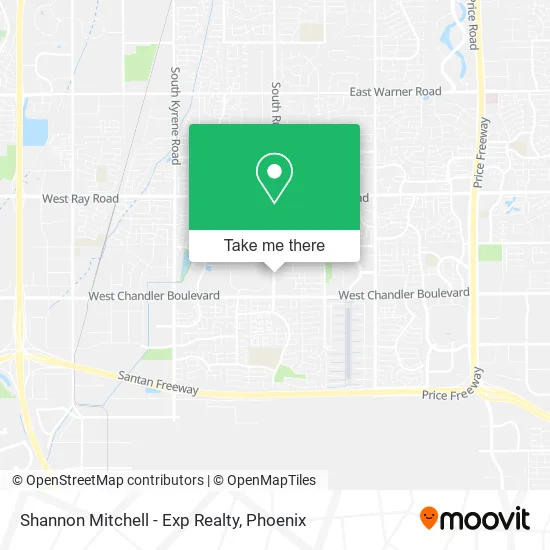Shannon Mitchell - Exp Realty map