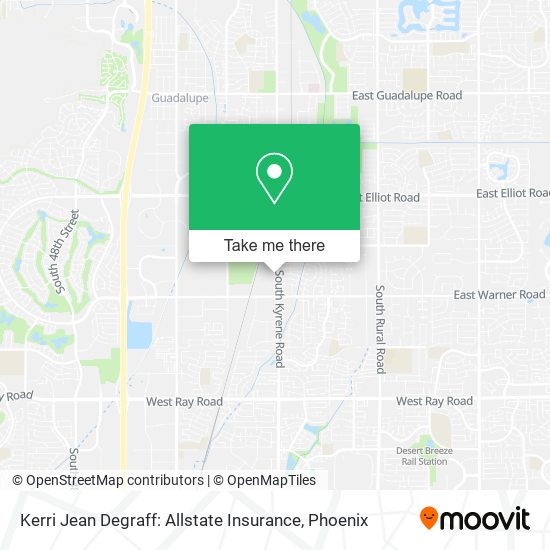 Mapa de Kerri Jean Degraff: Allstate Insurance
