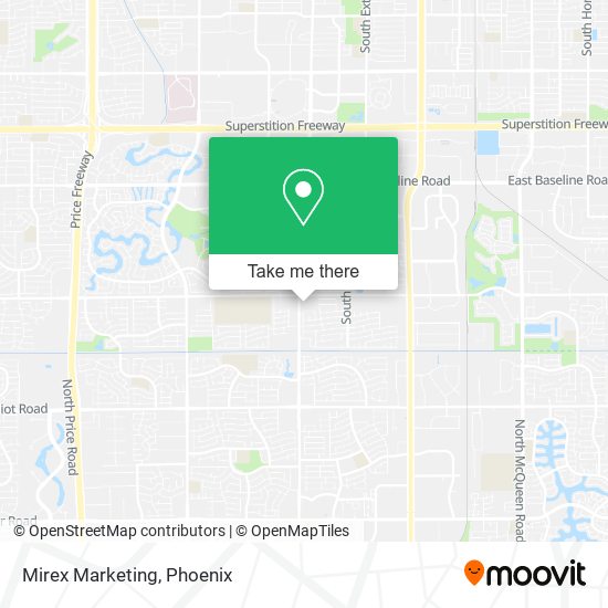 Mirex Marketing map