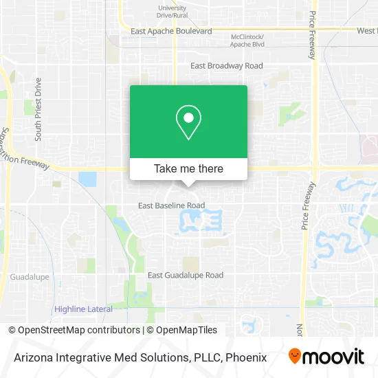 Arizona Integrative Med Solutions, PLLC map