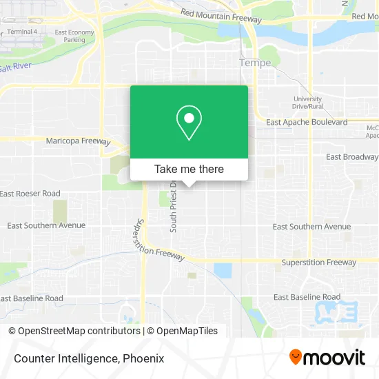 Counter Intelligence map