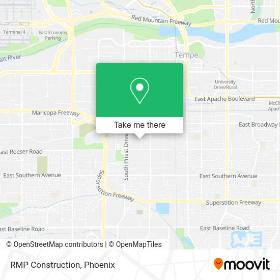 RMP Construction map