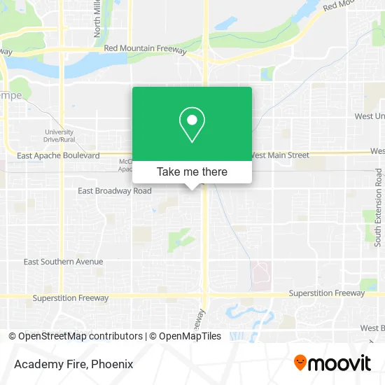 Academy Fire map