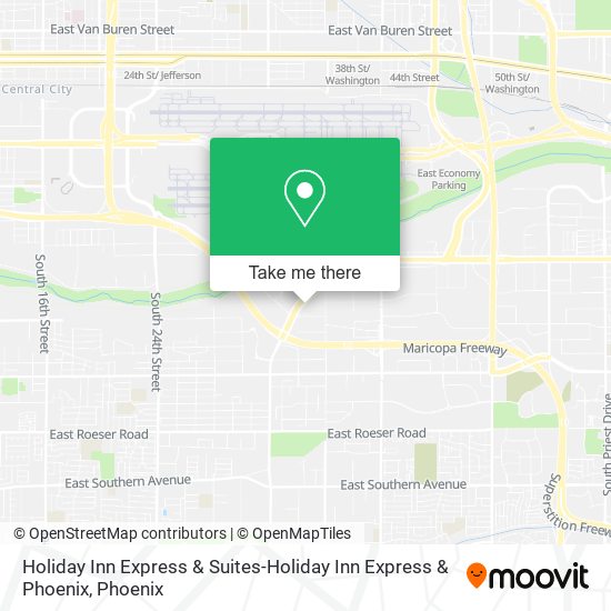 Holiday Inn Express & Suites-Holiday Inn Express & Phoenix map
