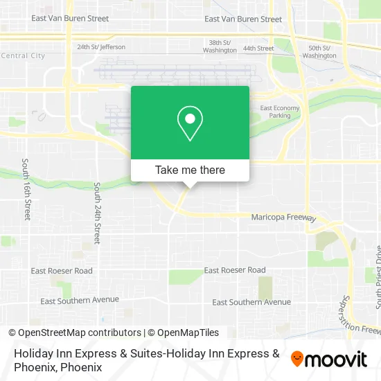 Holiday Inn Express & Suites-Holiday Inn Express & Phoenix map